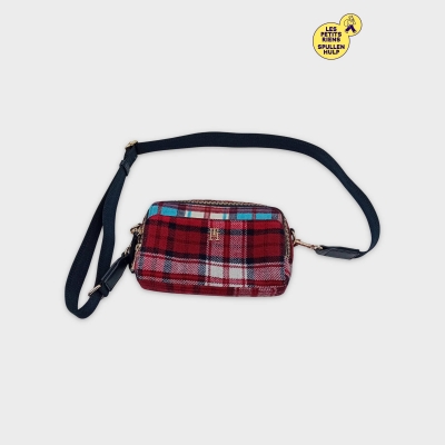 Sac Bandoulière Tommy Hilfiger À Carreaux Unique