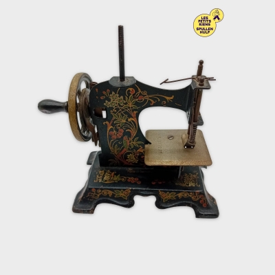 Machine À Coudre Miniature Ancienne Décorée Vintage début XXem siècle