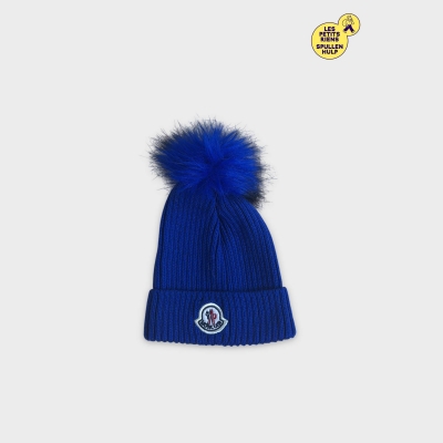 Moncler Bonnet bleu Taille unique 🧣