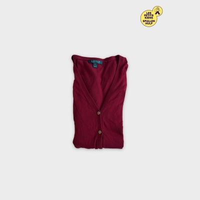 Cardigan Lauren Ralph Lauren XL rouge élégant confortable 🛒