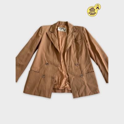 Blazer Valentino S marron vintage chic décontracté 🛒
