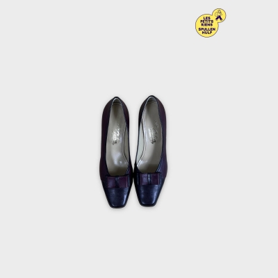 Gaban Escarpins bordeaux et noirs 🎀