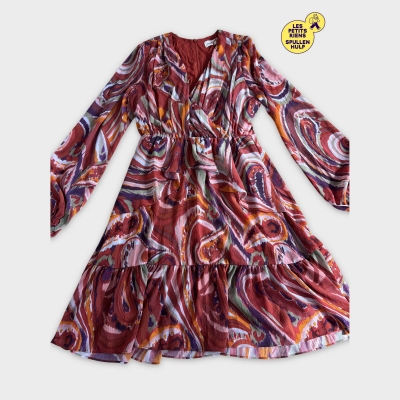Robe Symbiose collection à motifs 