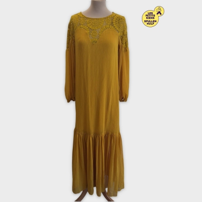 Robe jaune moutarde Symbiose collection 🛒