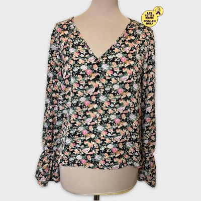 Chemisier Shein à fleurs