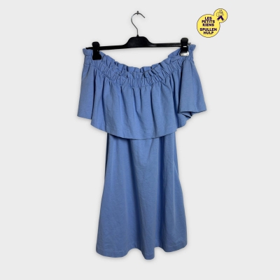 Robe H&m bleu ciel à volants 👗