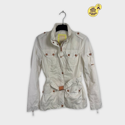Veste Esprit blanche style saharienne 🛒