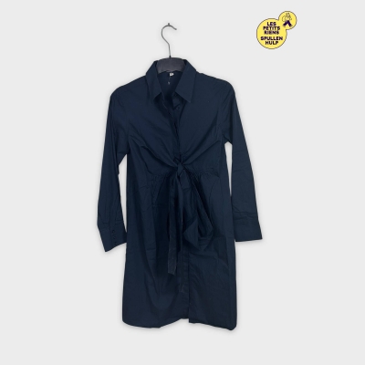 Robe chemise Bellybutton bleu marine à nouer 🛒