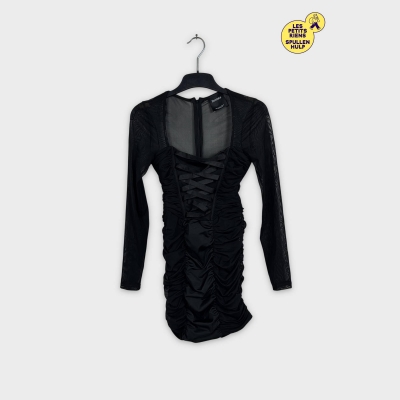 Robe moulante noire Bershka 🛒
