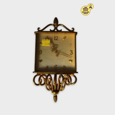 Horloge de table Baylor dorée vintage 