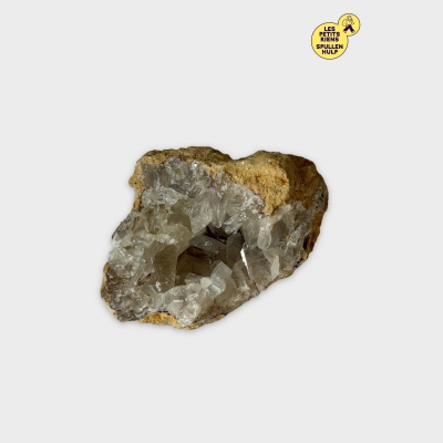 Géode de Quartz Naturelle ✨ Décoration Minérale