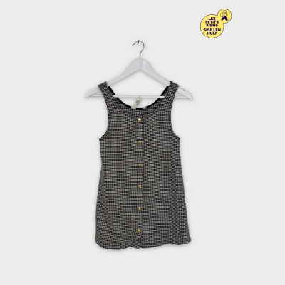 Robe H&m motif pied-de-poule 🛒