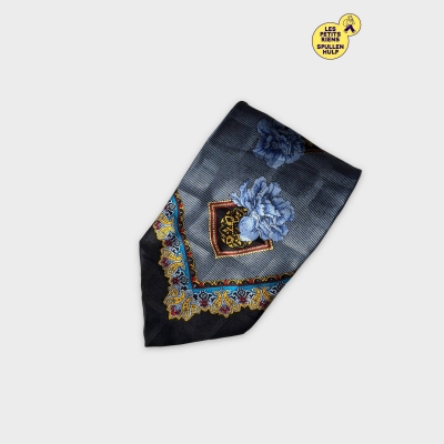 Cravate Christian dior en soie 👔 motif floral et paisley
