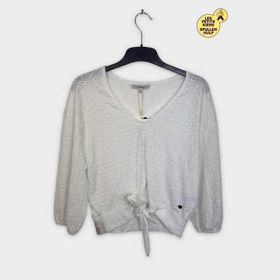 Chemisier Blanc Broderie Anglaise Garcia 🛒