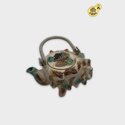 Théière décorative céramique forme coquillage 🐚