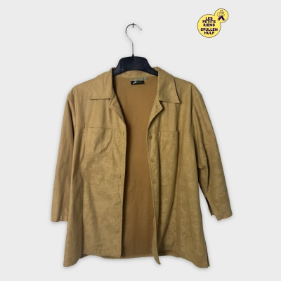 Veste Scarell marron style daim L 🤎