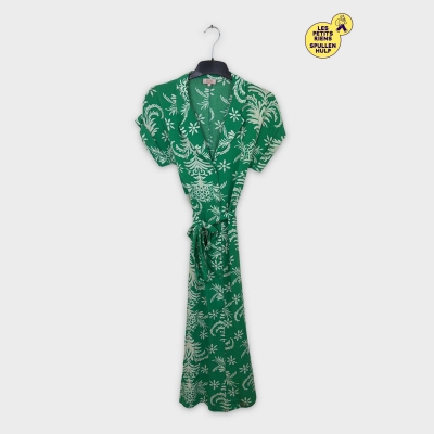 Robe verte à motifs Goa 👗