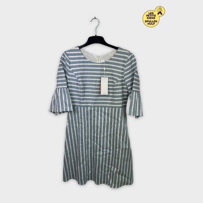 Robe rayée bleu blanc Hugo boss L 👗