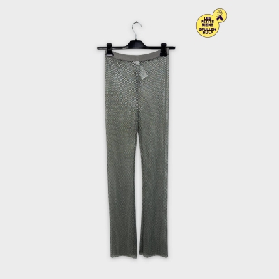 Leggings Calzedonia argentés paillettes