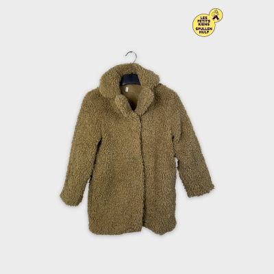 Manteau enfant fausse fourrure H&m 10 ans 🧸