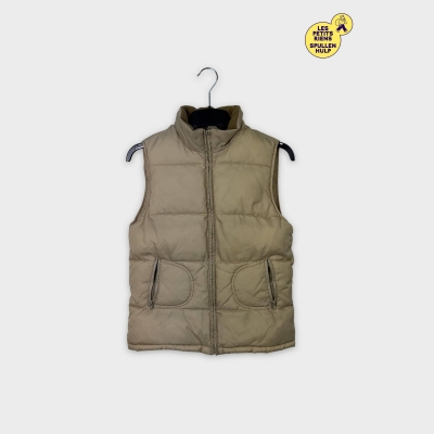 Doudoune sans manches matelassée beige Orchestra 12A 🧸