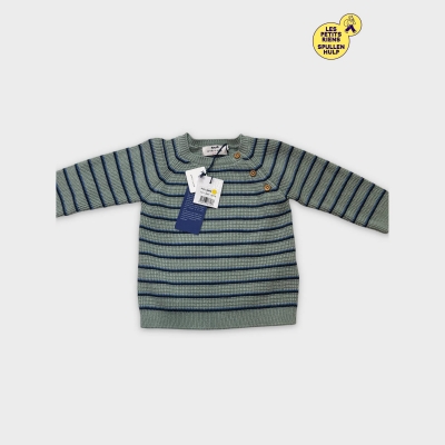 Pull rayé Cyrillus 3-6M 👶