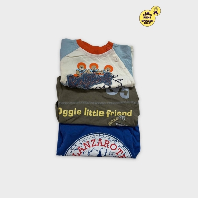Lot de 3 T-shirts enfant imprimés 👕