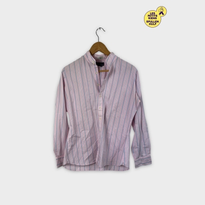Chemise Essex rayée rose et bleu ciel M 👔