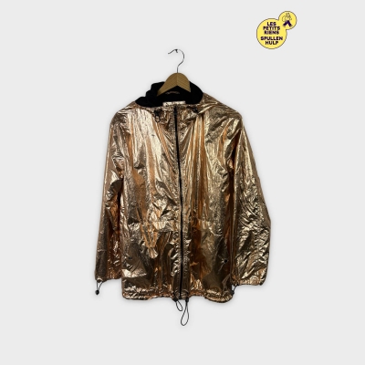 Bershka Veste Dorée Métallisée 🧥 Taille S