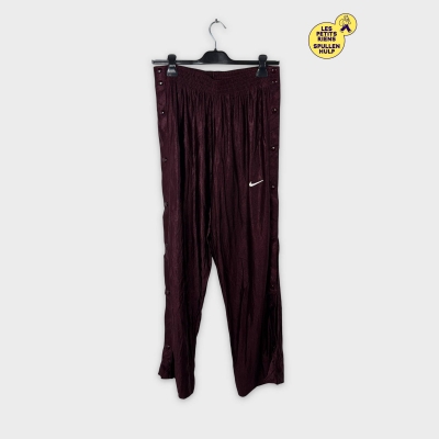 Pantalon survêtement Nike bordeaux à boutons pression XL 💜