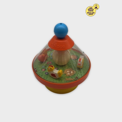 Toupie Chicco 🎠 Jouet Vintage en Bon État