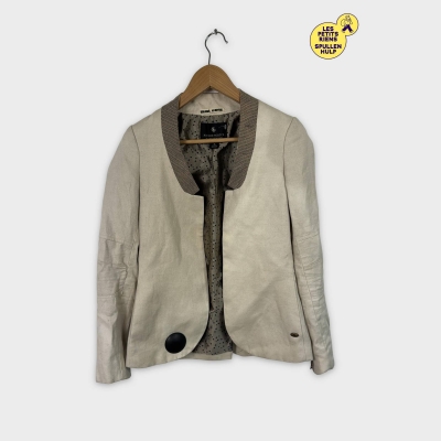 Blazer Maison scotch Beige Lin S