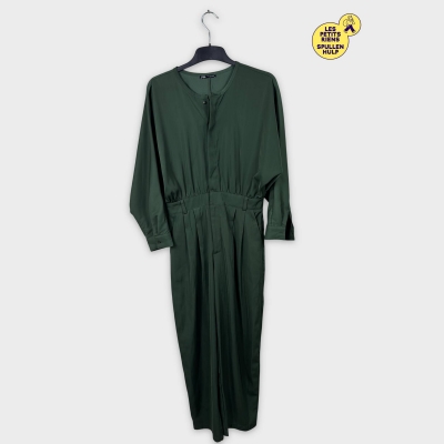 Combinaison pantalon Zara verte manches longues 💚