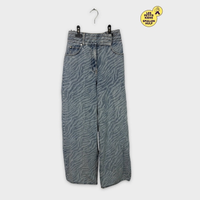 Jean 👖 Iro Paris Imprimé Zèbre Taille 38