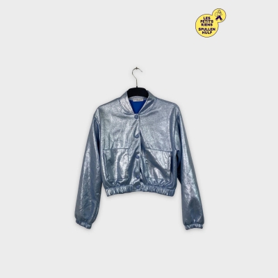 Veste bomber argentée brillante Sophie & Me Autre