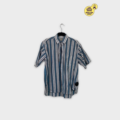Viaggi Chemise rayée bleue grise blanche M