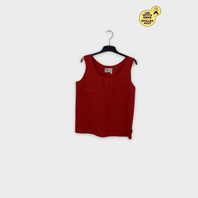 Débardeur rouge XL 42 🔴 Sandy design