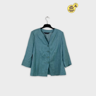 Blazer turquoise Sommermann 🧥 Taille 46 Très bon état