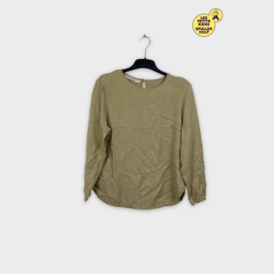 Chemisier beige manches longues Natan S 👚