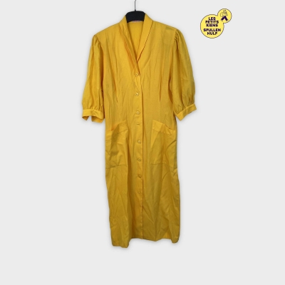 Robe chemise jaune pierbé XL 💛