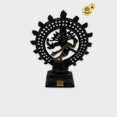 Statue Shiva Nataraja en Bronze Sculpture Spirituelle
