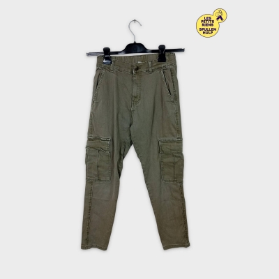 Pantalon cargo kaki Zara 14 ans / 164 cm