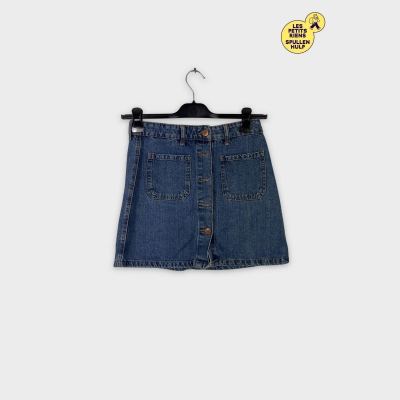 Jupe courte en jean bleu Bershka S 💛