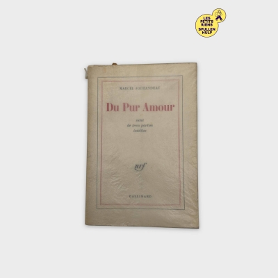 Du Pur Amour de Marcel Jouhandeau 📖