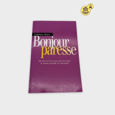 Bonjour paresse 📚 Editions michalon
