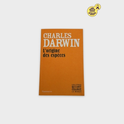 Livre 📚 Flammarion - L'origine des espèces de Charles Darwin