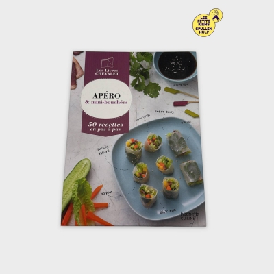 Livre de cuisine Apéro & mini-bouchées 📚 Les Livres Chevalet