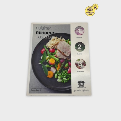 Livre de cuisine 📚 Marabout - Cuisiner minceur pas à pas