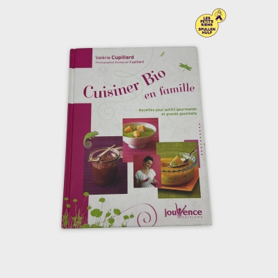 Livre 📚 Cuisiner Bio en Famille - Jouvence editions