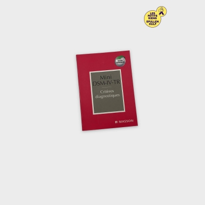 Livre Mini DSM-IV-TR Masson 📚
